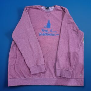 Keep It Brockmire Heavyweight Sweatshirt Zelos Size 3XLT Fair/Good Used